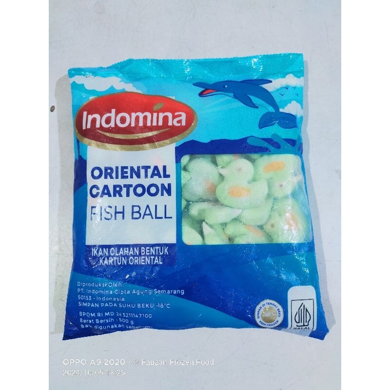 

Indomina Oriental Cartoon Fish Ball 500gram