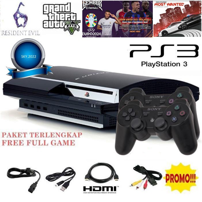 Ps3 FAT - CFW Terbaru Paket Lengkap
