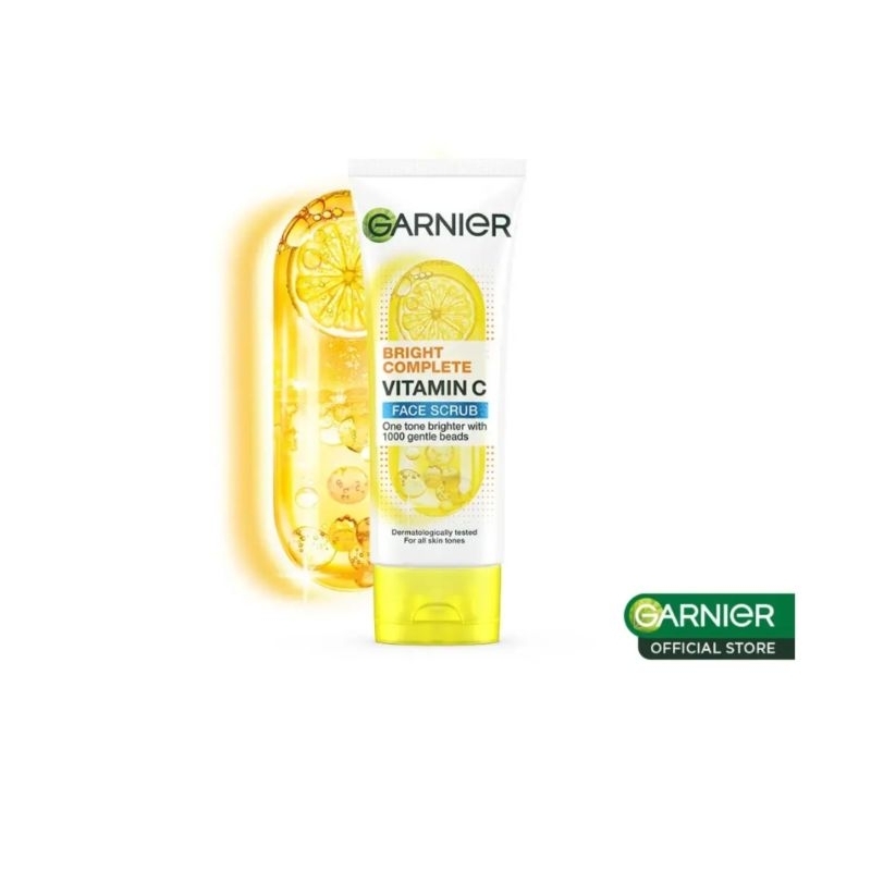 GARNIER CUCI MUKA SAKURA/VIT C/ FACIAL WASH SCRUB 100 Ml