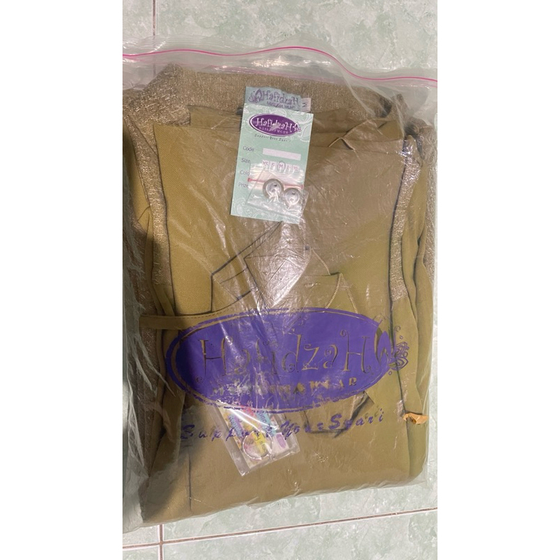Bundling RH (Rumah Hafidzah) Linpak Olive M & ring ring Oljokat all NWT