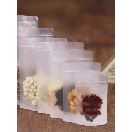 

[CUSTOM] Standing Pouch Custom Logo Kamu Buram Bening Ziplock Zipper