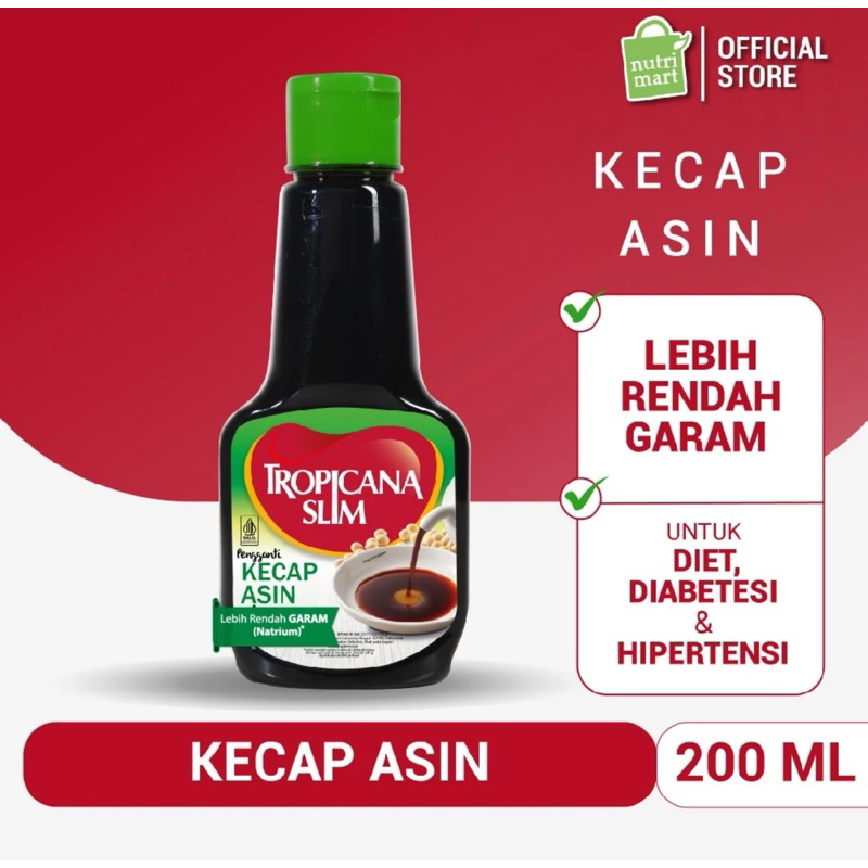 

Tropicana Slim Kecap Asin 200ml