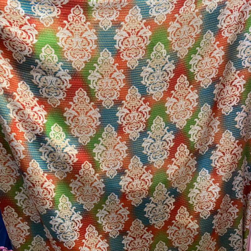 kain silk motif etnik - kain babysilk - kain maxmara silk motif etnik - kain dress silk - kain gamis