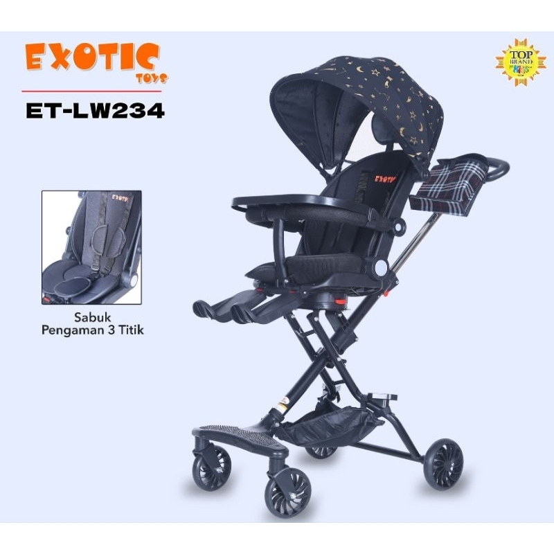 Stoller Exotic ET LW 234 Kereta Dorong Bayi