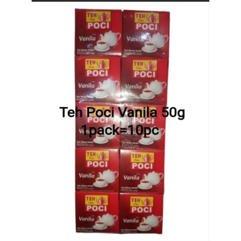 

Teh Poci Vanila 50g Teh Hitam Seduh (1pack=10pc)