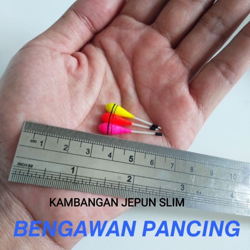 KAMBANGAN PELAMPUNG  JEPUN SLIM Floater Micro Fishing Tanago Wader