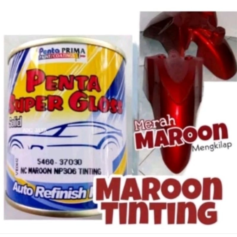 Cat Marron Tinting NP306 Penta Super Gloss 5460-37030 Merah Maron