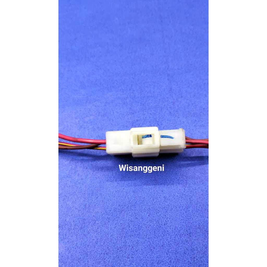 Soket spul spull vixion old 3C1 pin 3 sepasang male female tahun 2007-2012.