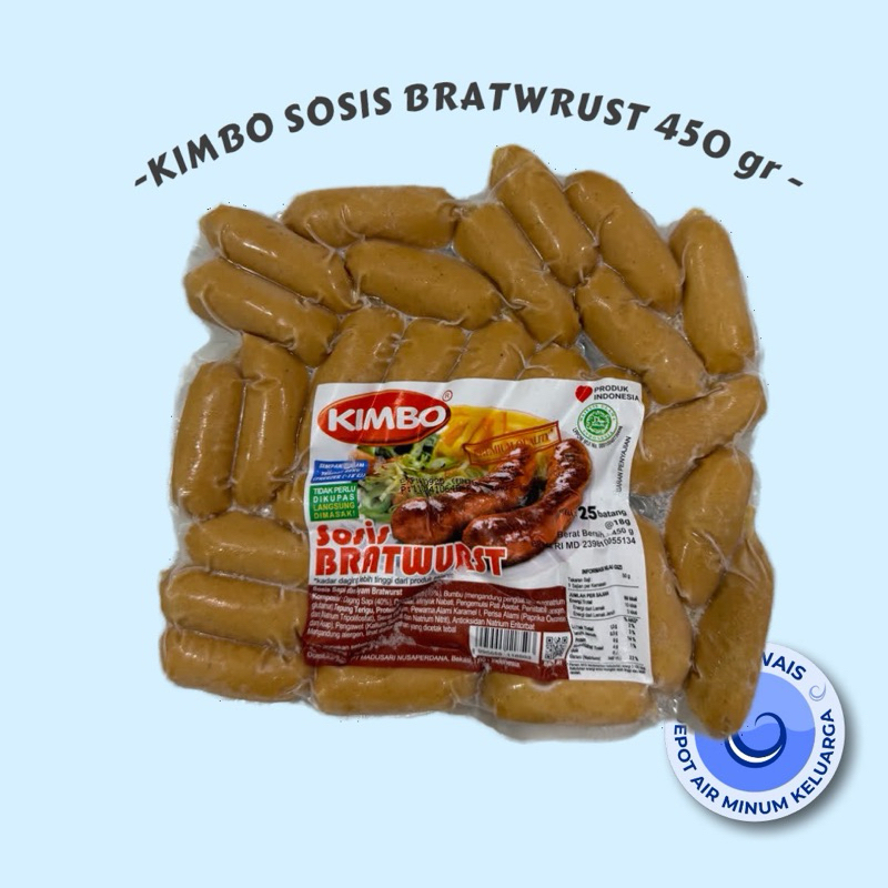 

KIMBO SOSIS BRATWRUST 450 gr MAKASSAR (Khusus pengiriman instan)