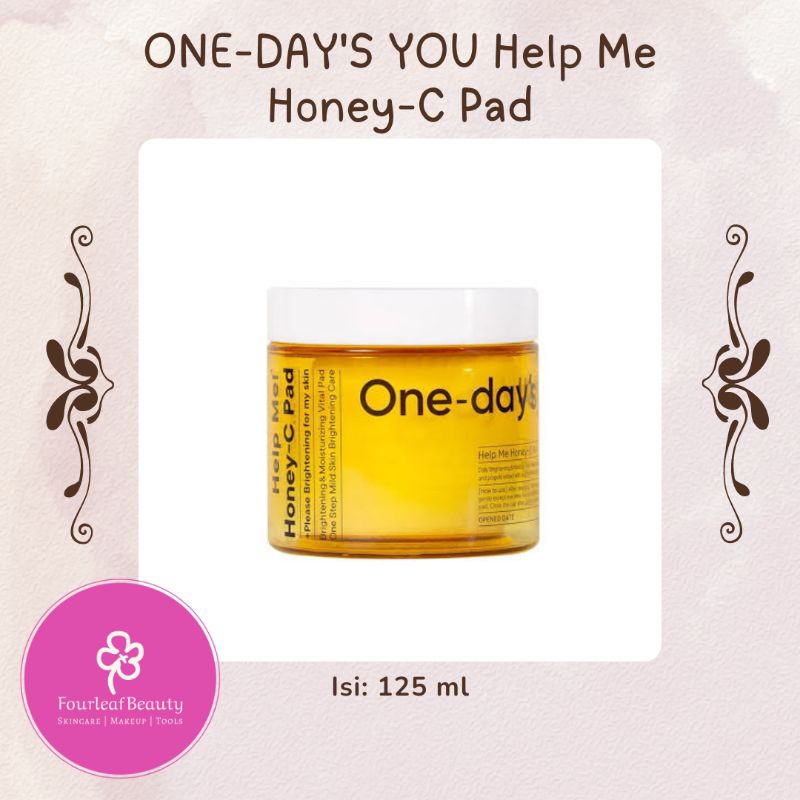 ONE DAY'S YOU Help Me Honey-C Pad