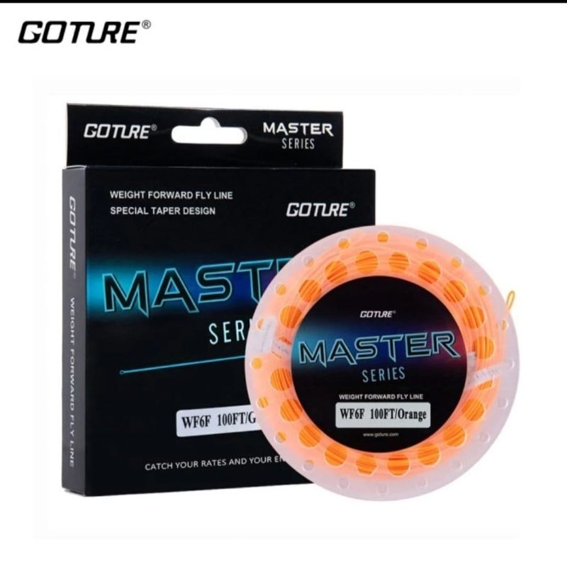 Fly line goture