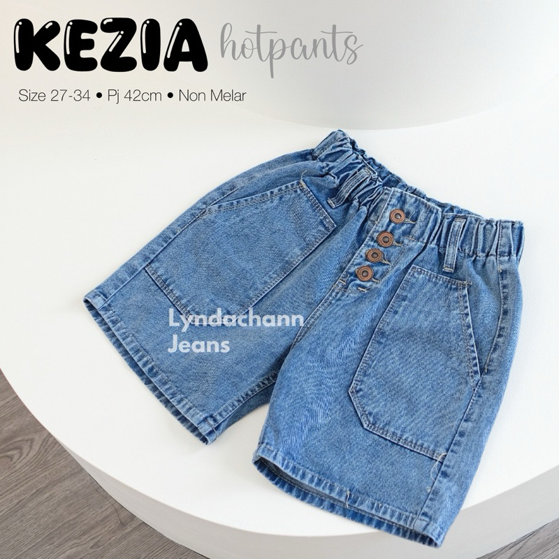 LYNDACHANN - Kezia Hotpants Jeans Wanita Premium