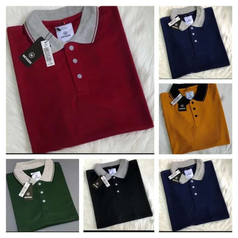 Paket 3 Pcs 100rb Polo Shirt / Kerah Wangki / Kaos Kerah Polos / Kaos Seragaman / Kaos Kekinian Pria
