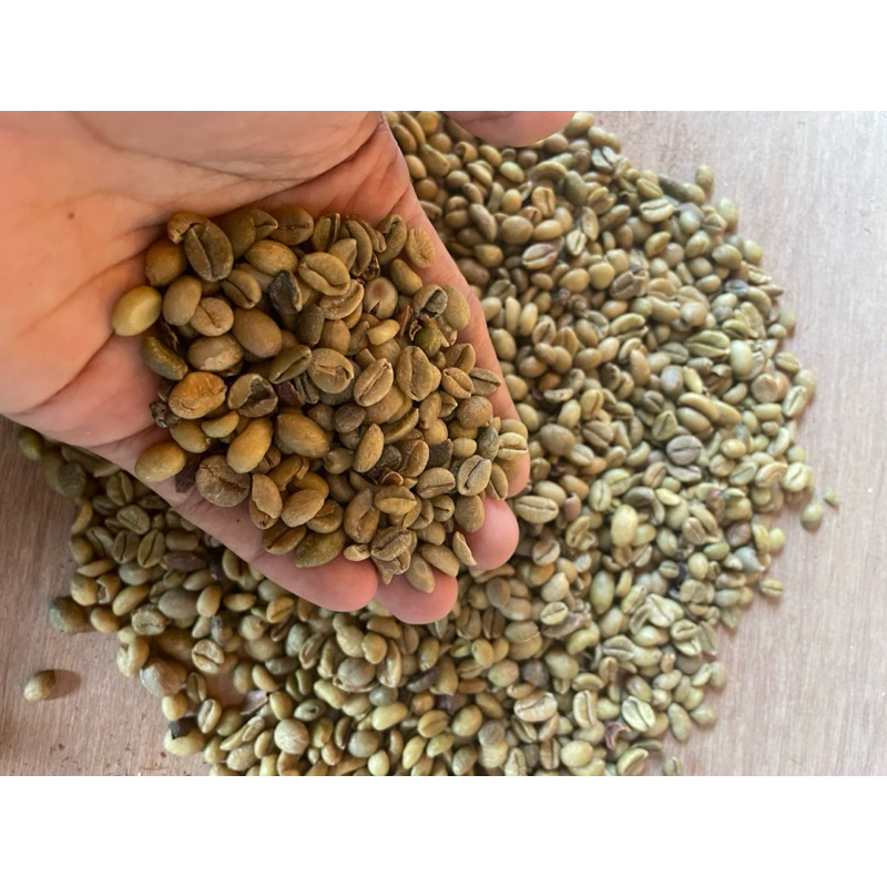 

BIJI KOPI sirsa kopi Liberika Excelsa Jawa Mentah premium TERMURAH 1kg