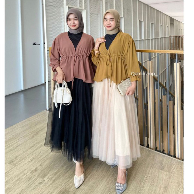 blouse outer shana/outer ceruti/blouse crop