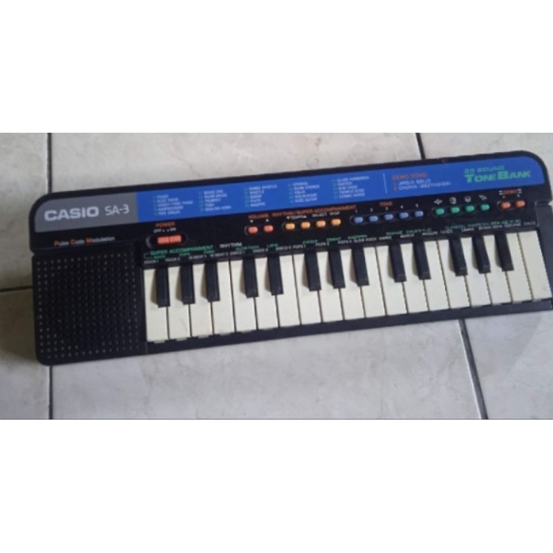 piano casio sa 3 bekas normal