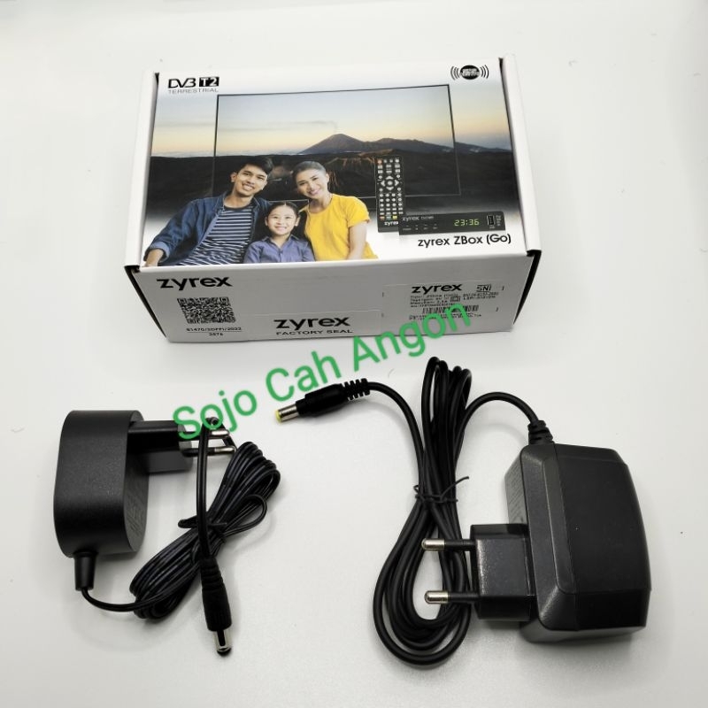 AC DC adaptor pengganti set top box Zyrex power suplay stb ZYREX remote stb Zyrex remot set top box 