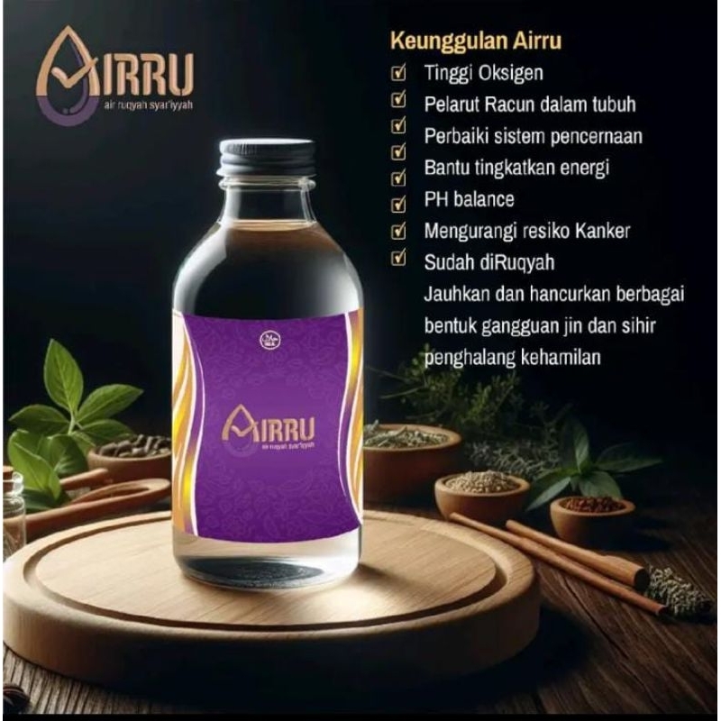

AIRRU air mineral ruqyah 9×@250