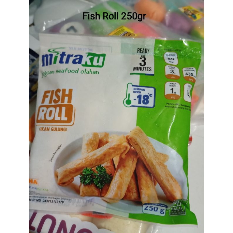 

fish roll mitraku 250gr