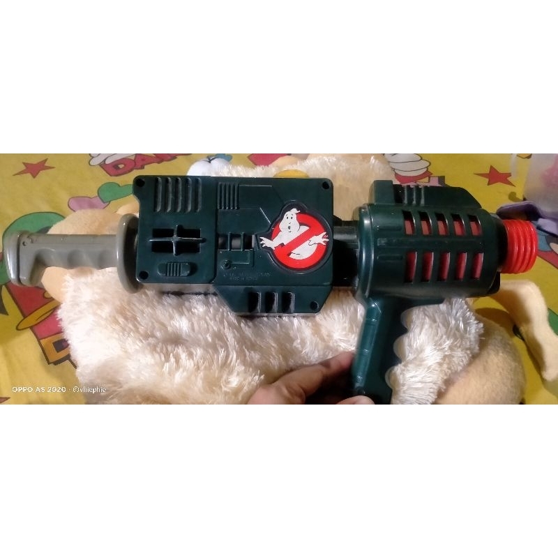 Ghostbusters popper gun, tembakan Ghostbusters vintage 1984 preloved