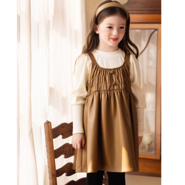 BEBE Jilly leather dress
