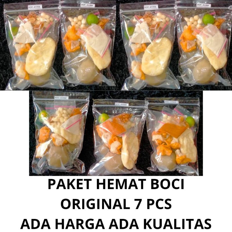 

Baso Aci 7 Bungkus Isi Komplit – Camilan Pedas Gurih Praktis