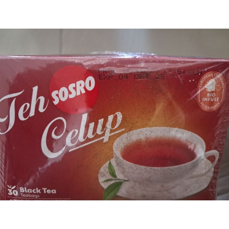 

Teh Celup Sosro "BLACK TEA" isi 30