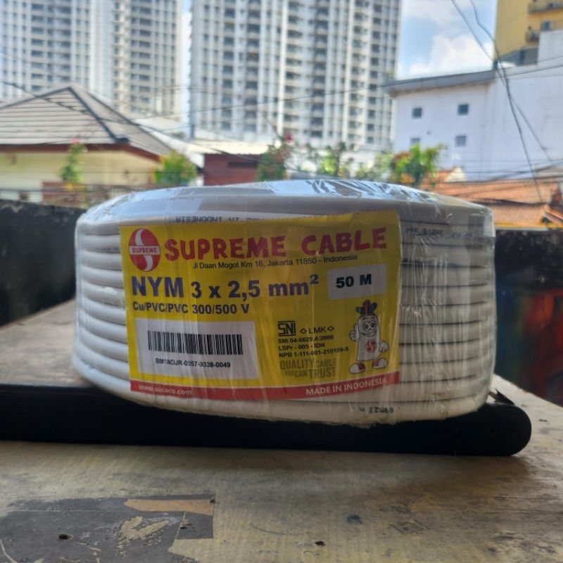 KABEL NYM 3X2.5 mm SUPREME 50METER