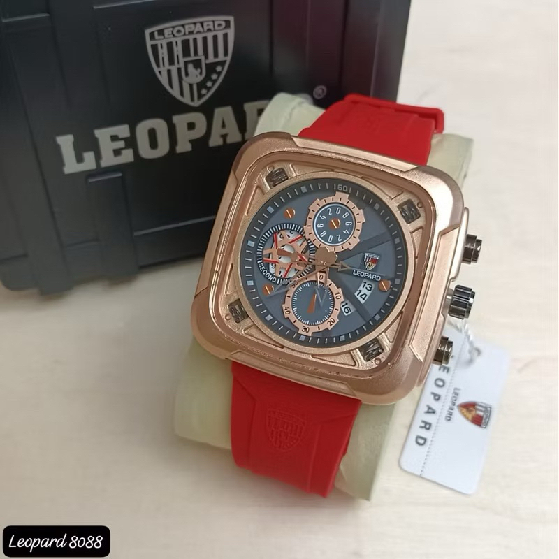 Jam Tangan Pria Orignal Tahan Air Leopard