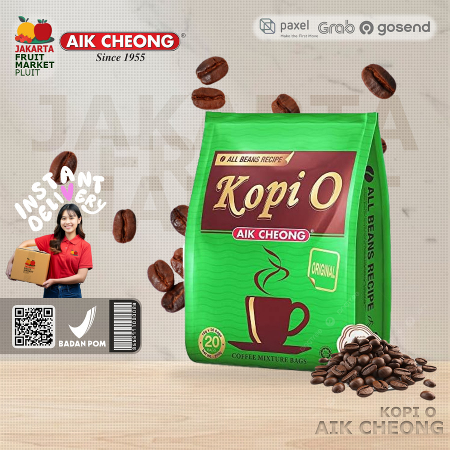 

(KOPI) AIK CHEONG KOPI O ORIGINAL 200GR