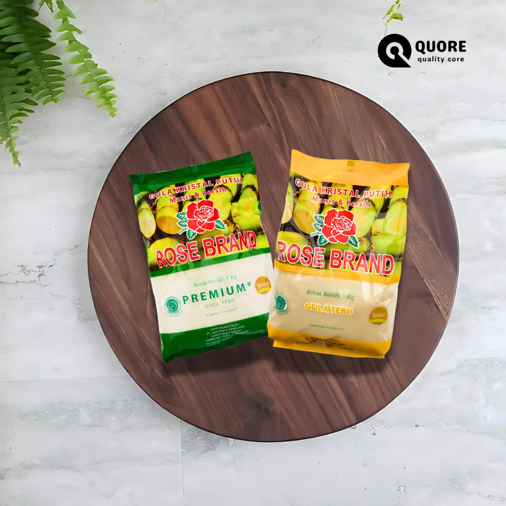 

QUORE - Rose Brand Gula Kristal Premium 1KG