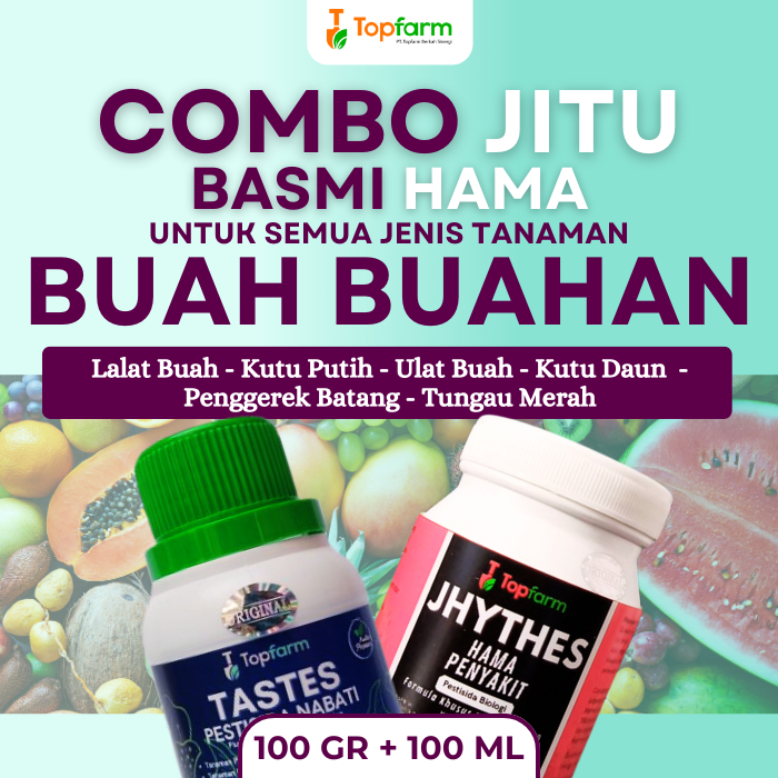 Insektisida Topfarm / Obat Hama Buah Buahan / Obat Hama Tanaman Buah Buahan / Obat Semprot Hama Buah