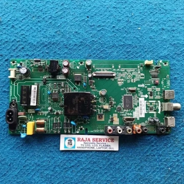 mb tv coocaa 40D3A mainboard board motherboard mesin power supply psu regulator ps