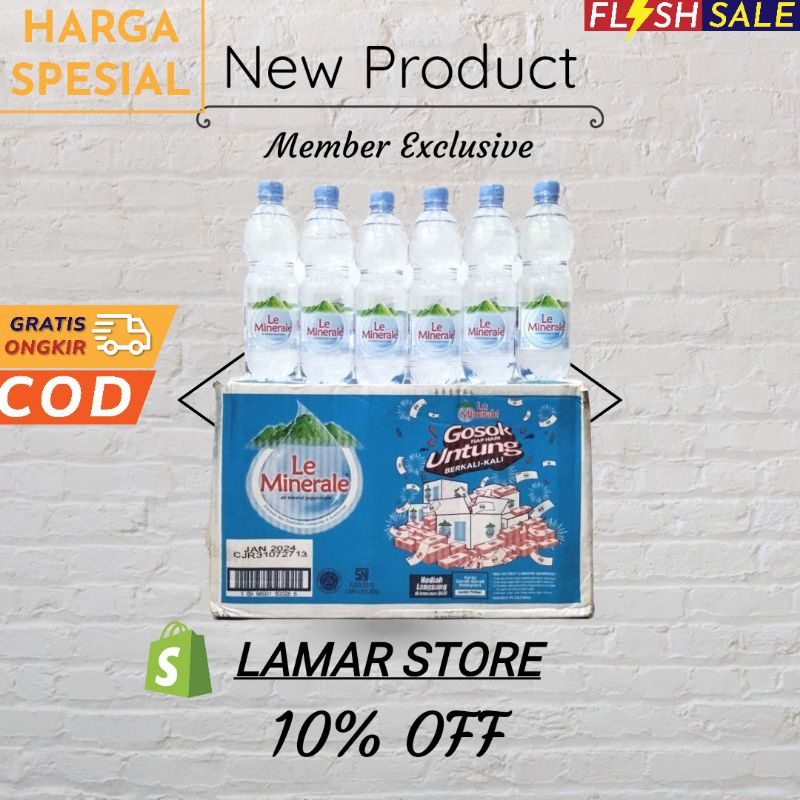 

Le Minerale 600ML - Air Le minerale Kemasan 600ML - Le Minerale Botol 600ML