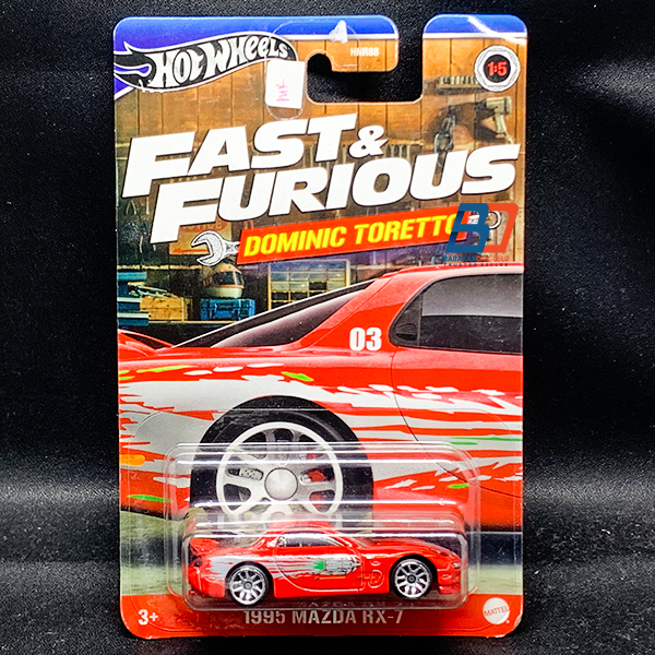 Hot Wheels Fast and Furious Mazda RX7
