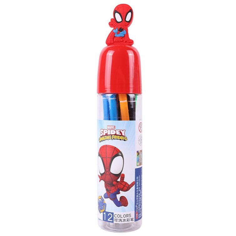 

Spidol Anak 1 Set Karakter Spiderman/Spidol Warna Warni