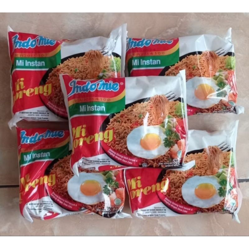 

Paket 10 pcs indomie goreng