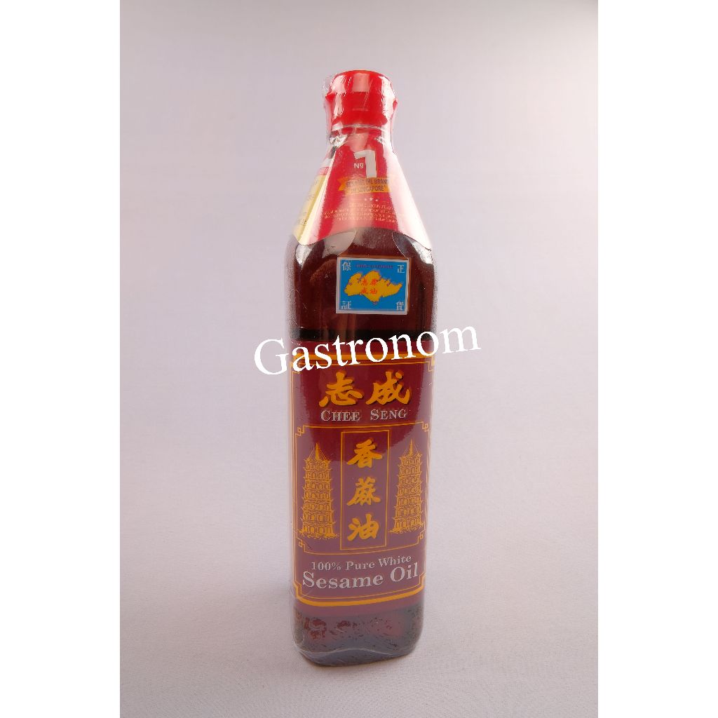 

Minyak Wijen / Pure White Sesame Oil Chee Seng 750 ml