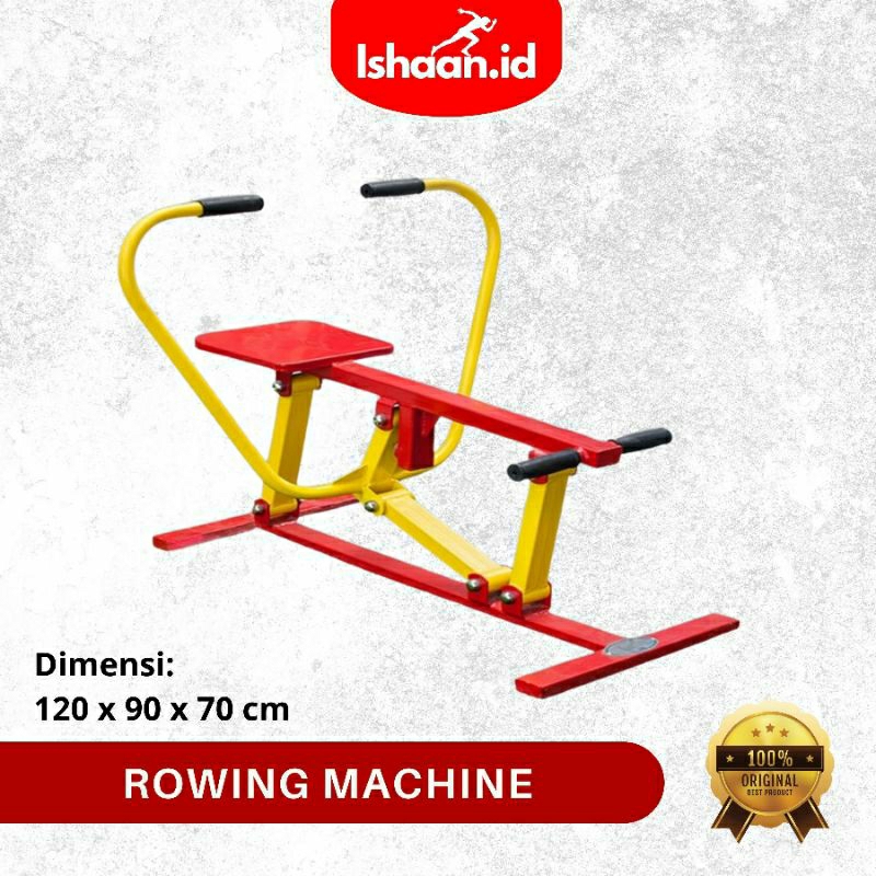 Rowing machine alat fitness outdoor alat olahraga anak IMPORT