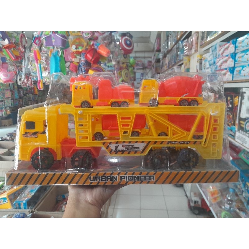 MAINAN TRUK VOLVO/MAINAN TRUK ANAK/MAINAN KONTRUKSI+