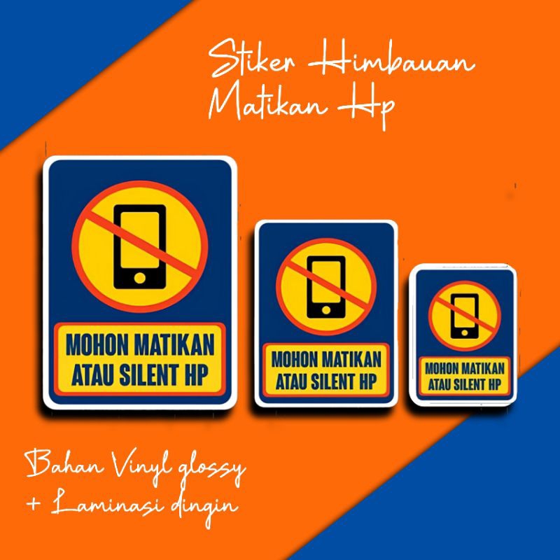 

STIKER VINYL HIMBAUAN MATIKAN HP