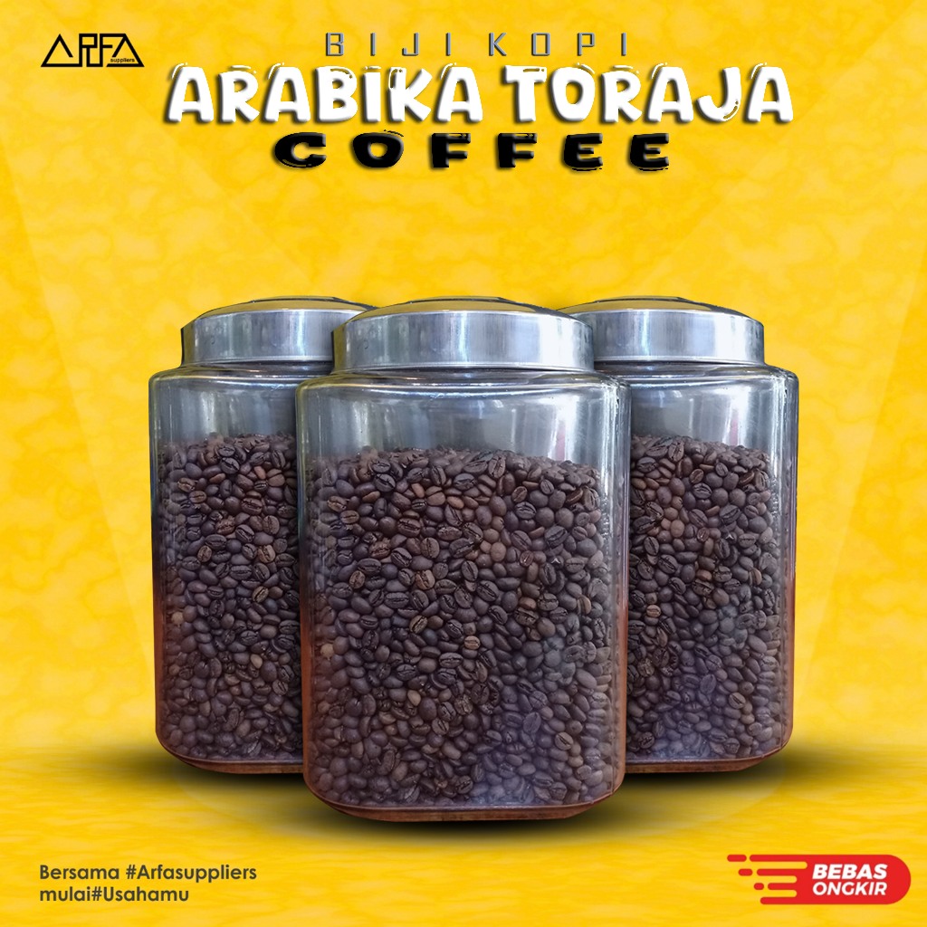 

Biji Kopi Arabika Toraja 250gr