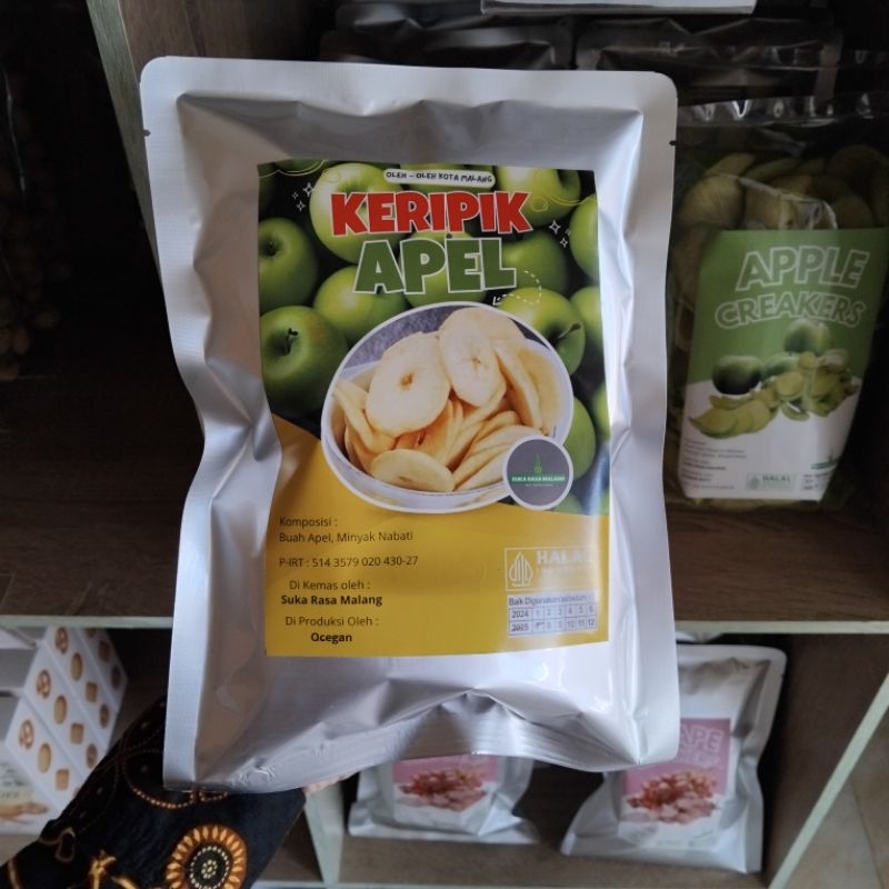 

Keripik Buah Apel Khas Kota Batu Malang