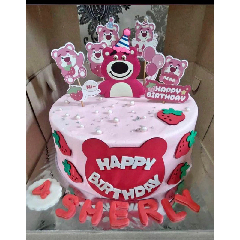 

BIRTHDAY CAKE CUSTOM LOTSO PINK BISA CUSTOM PENGIRIMAN JAKARTA