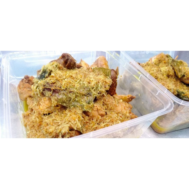 

Ayam Ungkep serundeng potong 8,Bb ayam 1kg-1.2kg