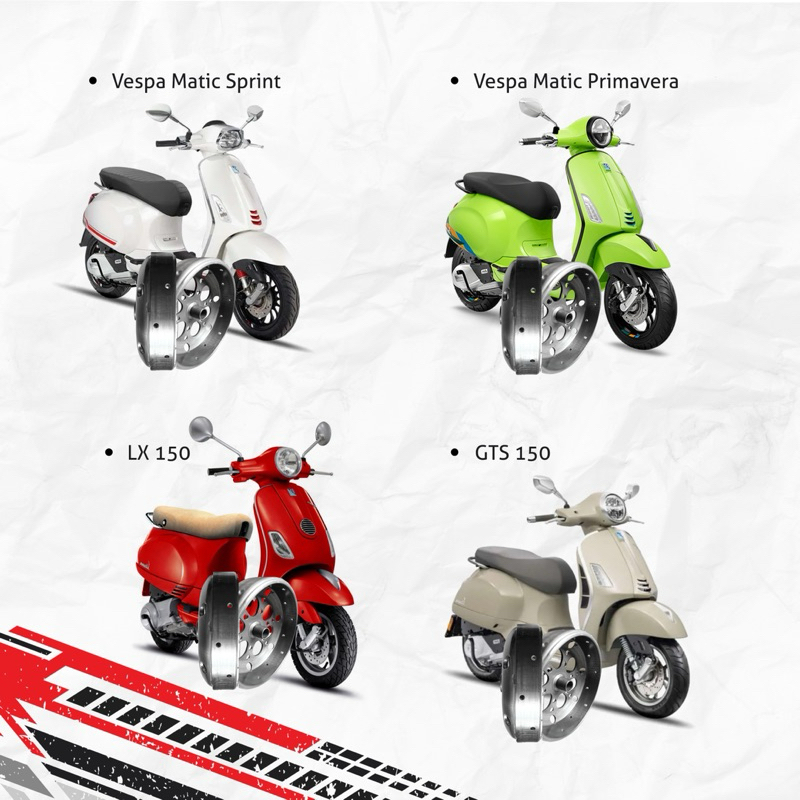 MANGKOK KAMPAS GANDA VESPA MATIC ERPE RACING