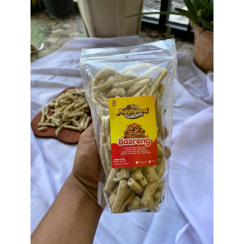 

Basreng Stick Original Premium 120g Renyah Asin Gurih Terenak Termurah