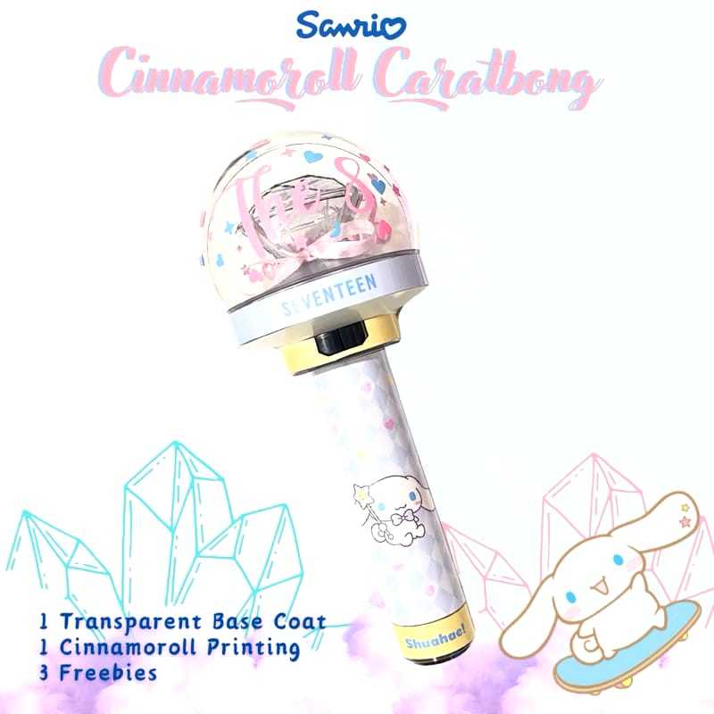 

Cinnamoroll Skin Caratbong Light Stick Seventeen Ver 3 | Sticker saja bukan light stick