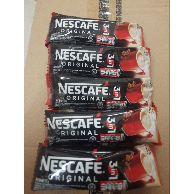 

nescafe 3 in 1 sachet isi 5 pcs
