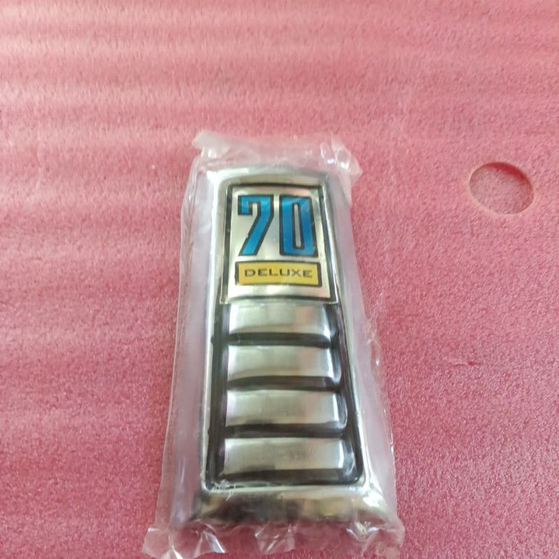 Logo panel Honda c70 dasi logo Honda c70 croom murah meriah